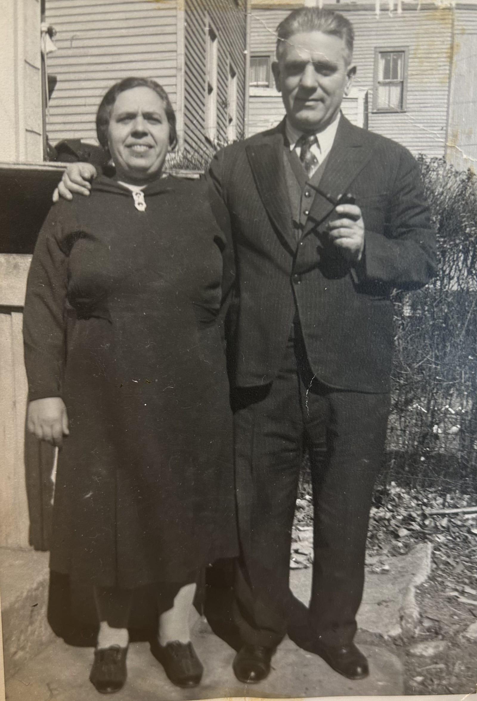 Her grandparents, who came from Italy