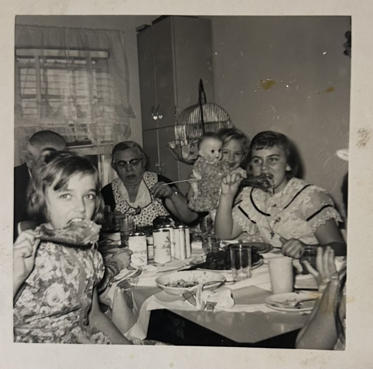 An early family Thanksgiving