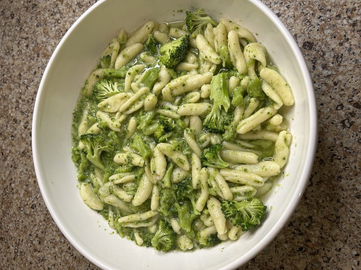 Cavatelli and Broccoli