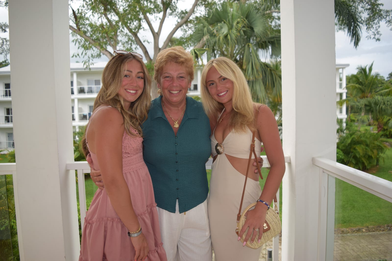 Jackie and her two daughters