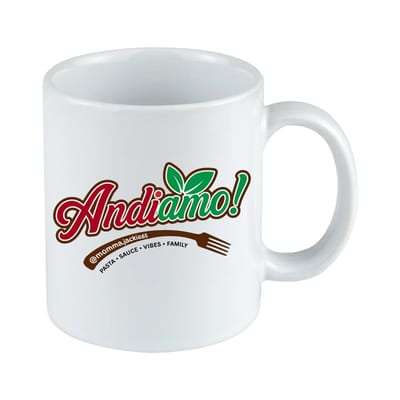 White Coffee Mug
